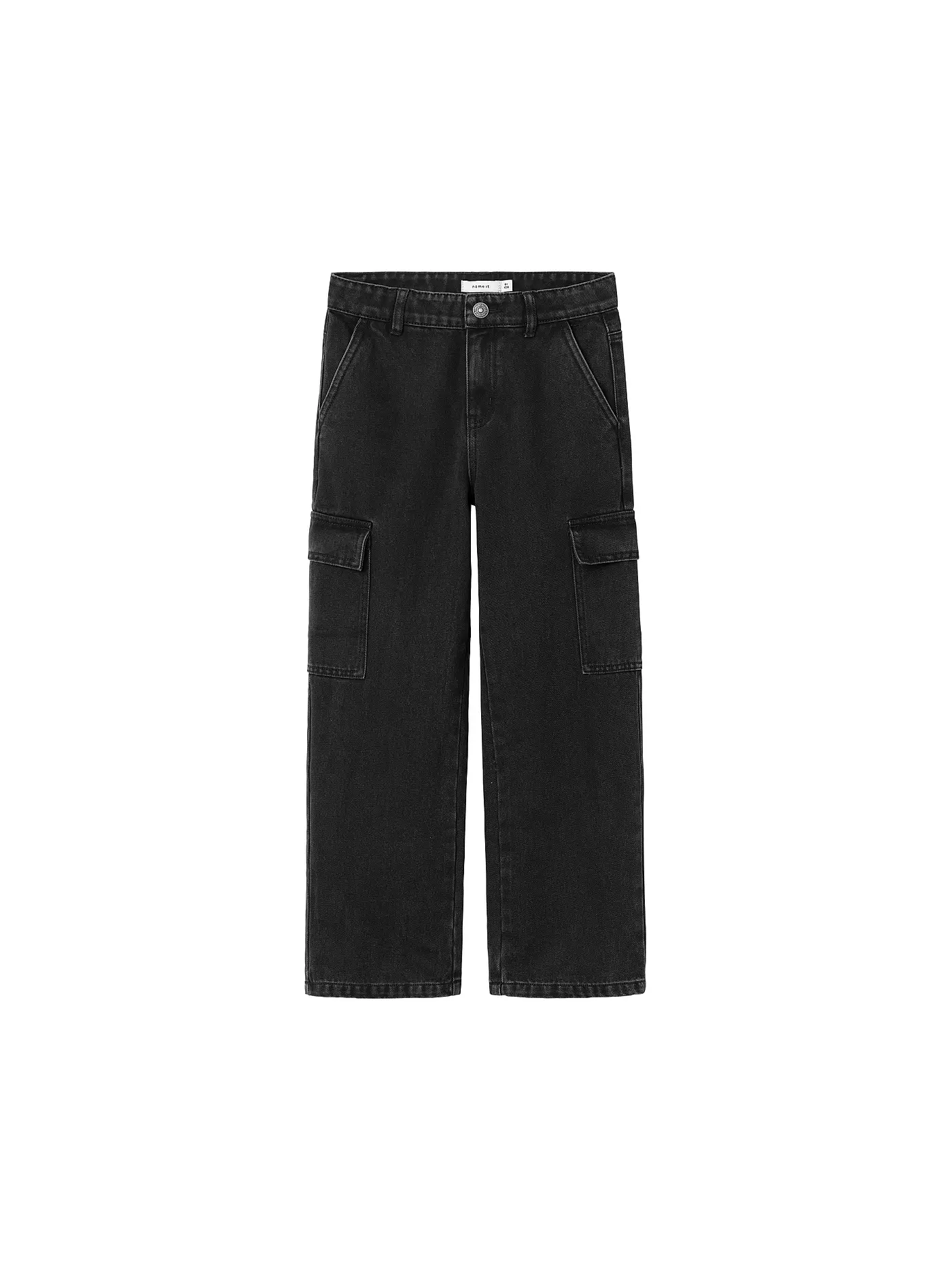 NAME IT | Mädchen Cargojeans Regular Fit NKFROSE | schwarz